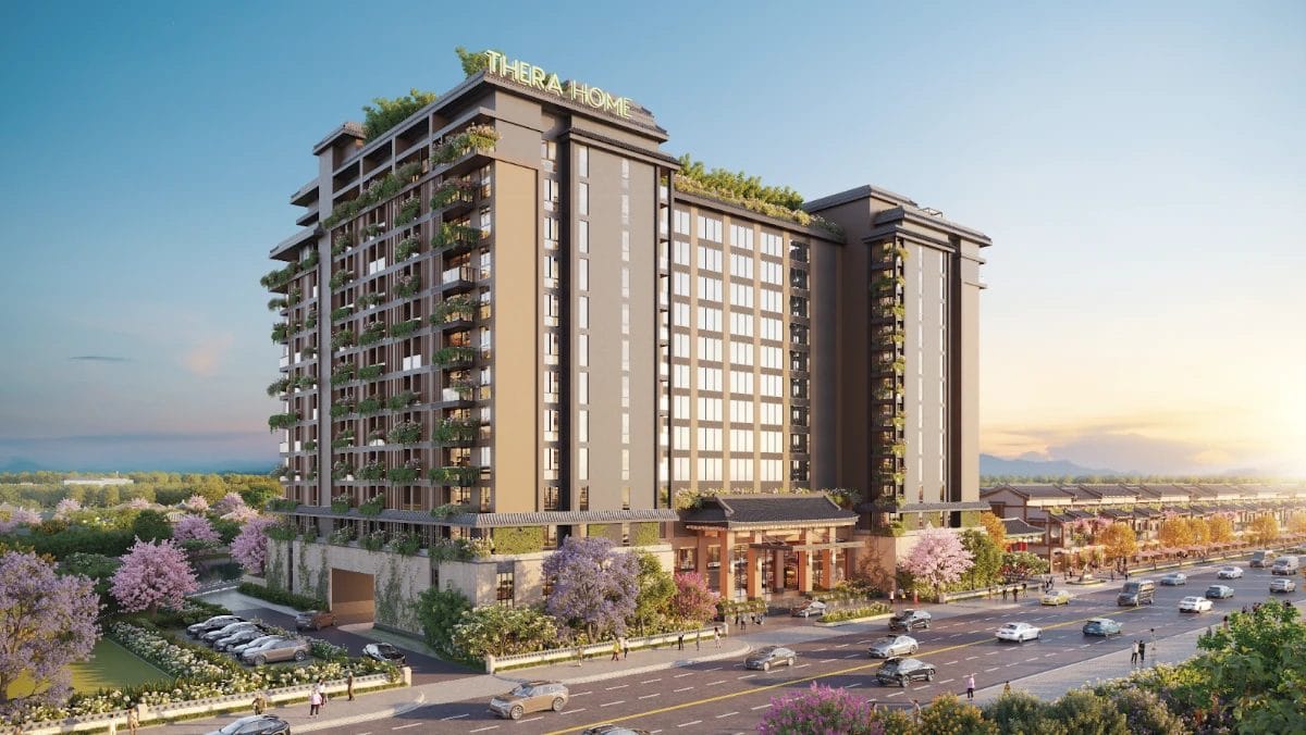 Phối cảnh tòa Thera Home tại Tokyu Retreat