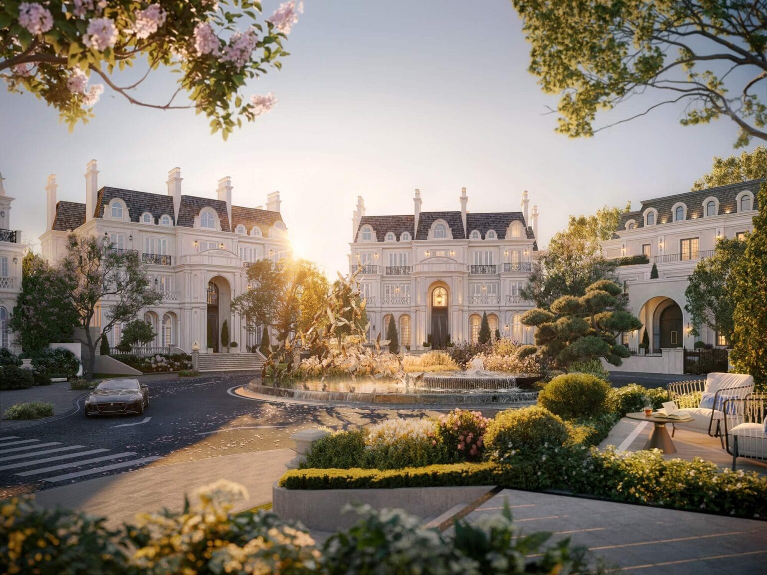Phối cảnh biệt thự The Windsor Collection